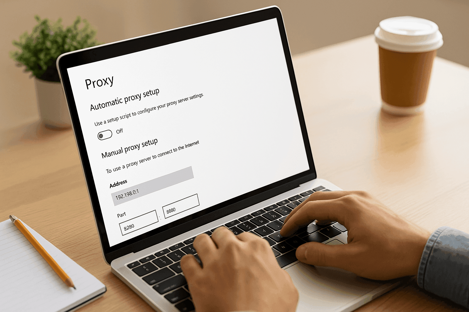 How to setup proxies on your tools and devices